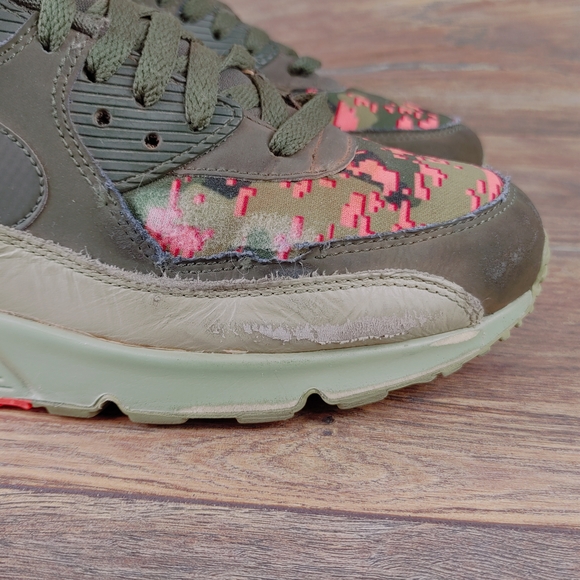 Nike Air Max 90 Digi Camo Olive - Picture 3 of 15